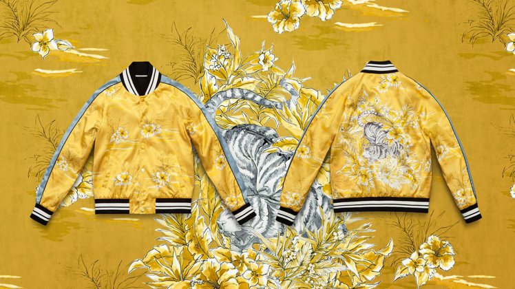 橫須賀外套是春夏季的重點商品。圖／VALENTINO提供