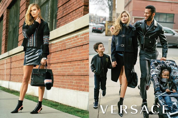 Versace 2016秋冬廣告。圖／Versace提供