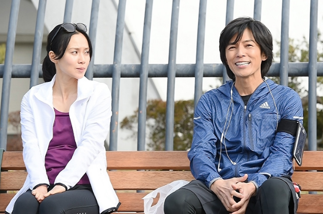 藤木直人與中谷美紀在「我不是無法結婚，是不婚」裡有精彩對手戲。 圖／摘自TBS