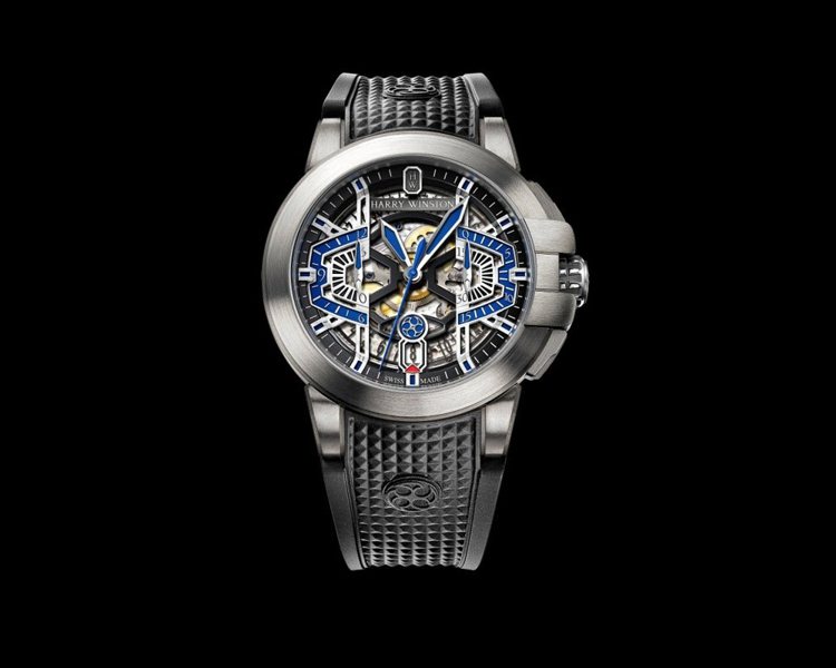 Project Z9腕表，限量300只，78萬7,200元。圖／Harry Winston提供