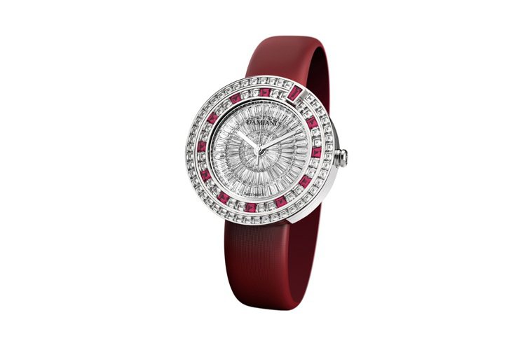 Damiani Belle Époque 美好年代系列頂級珠寶表，451萬元，全台僅一只，101獨家。圖／台北101提供