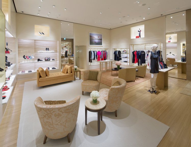LV復興SOGO專門店擁有優雅舒適的購物空間。圖／LV提供