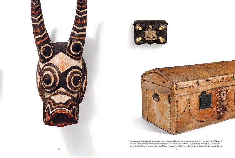 加斯頓-路易威登的蒐藏品也包括神秘的非洲面具。圖／LV提供