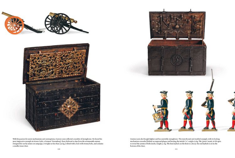 各式各樣的箱盒與骨董兒童玩具，都是加斯頓-路易威登的蒐藏品項。圖／LV提供