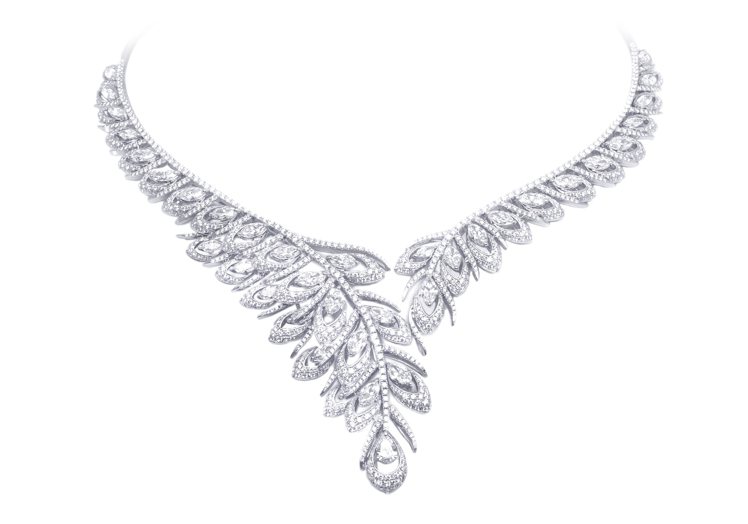 Shees 高級訂製珠寶 大天使加百列Gabriel項鍊，380萬元。圖／侍好珠寶提供