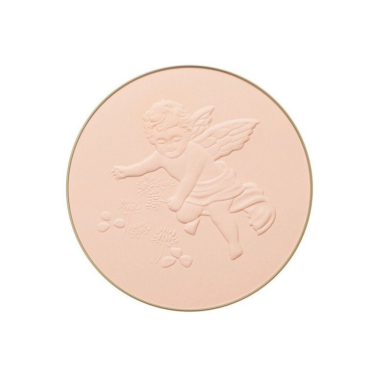 米蘭絕色蜜粉餅(2018限量珍藏版)粉蕊刻有年度主題「優雅天使」浮雕。圖／佳麗寶提供