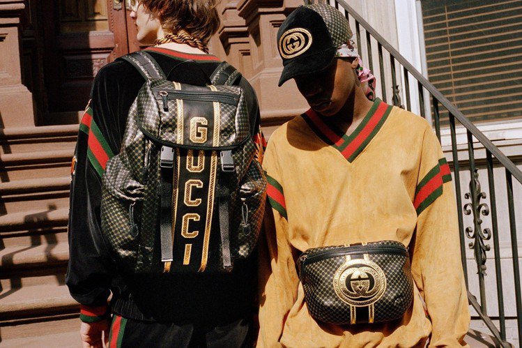 Gucci曾爆出疑似抄襲醜聞，最後找來被「致敬」的對象合作，推出Gucci-Dapper Dan聯名系列。圖／Gucci提供