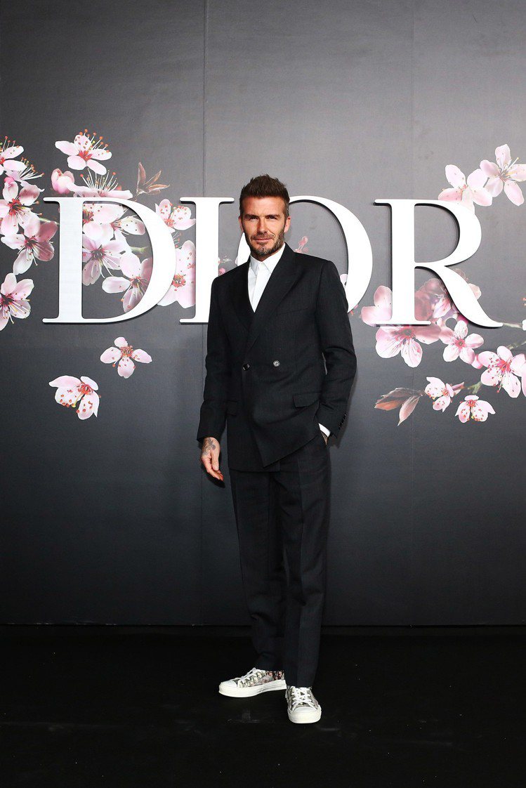 貝克漢是Dior Men 2019早秋發表嘉賓。圖／Dior提供