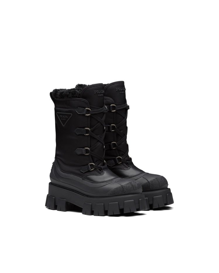 Re-Nylon Monolith雪靴，58,000元。圖／Prada提供
