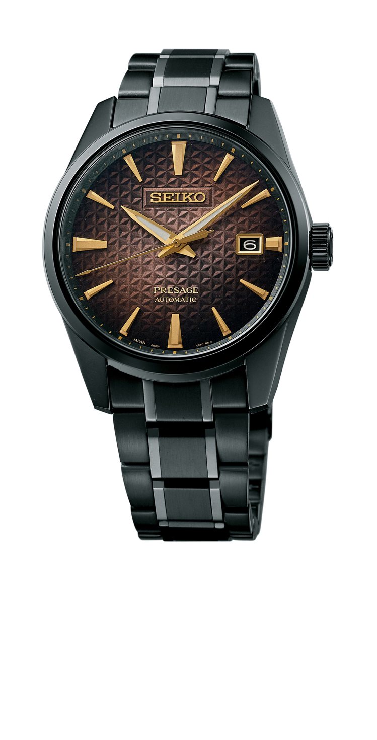 Seiko Presage系列140周年紀念款SPB205J1腕表，精鋼表殼、表鍊，全球限量4,000只，39,000元。圖／Seiko提供