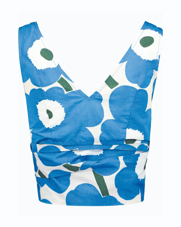 Unikko印花短版上衣，7,780元。圖／Marimekko提供