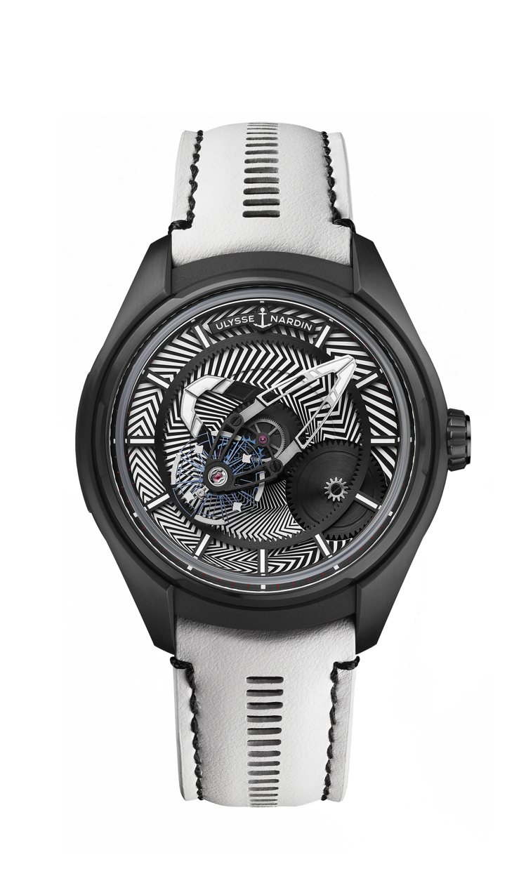 Ulysse Nardin Freak X炫目迷彩腕表，限量30只，訂價則約85萬6,000元。圖 / 雅典表提供。