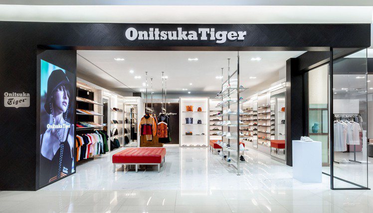 Onitsuka Tiger進駐台中大遠百3樓，打造品牌全新形象店。圖／Onitsuka Tiger提供