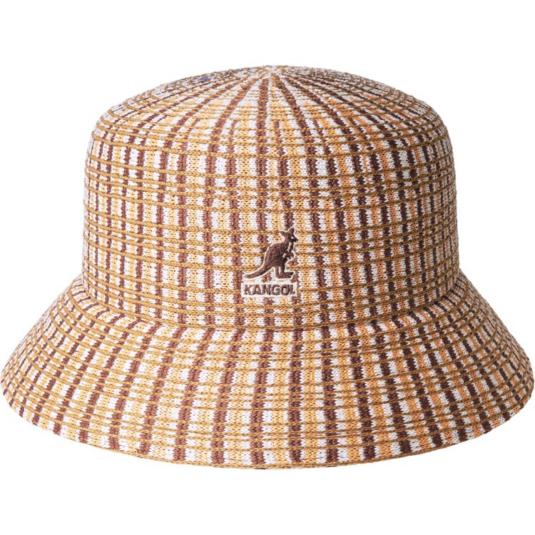 KANGOL PREP PLAID格子漁夫帽，2,880元。圖／KANGOL提供
