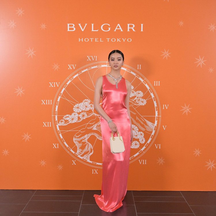 寶格麗品牌大使木村光希出席東京寶格麗飯店開幕活動。圖／寶格麗提供