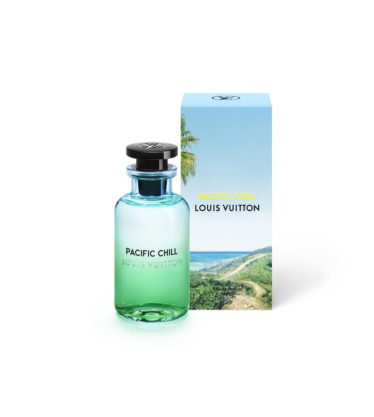 路易威登Parfum de Cologne Pacific Chill 100毫升，10,000元；200毫升，14,800元。圖／路易威登提供