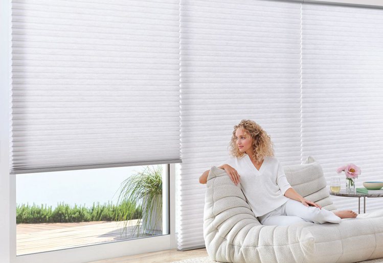 Hunter Douglas風琴簾全球首位窗簾獲得能源性能評級的品牌。 圖／Hunter Douglas 提供