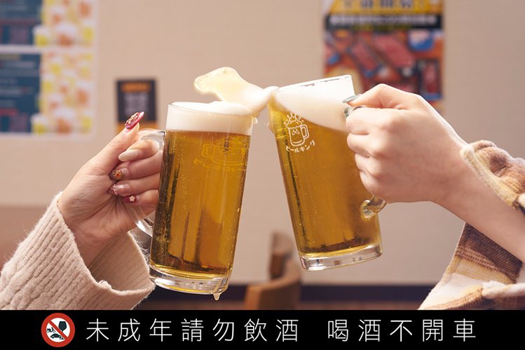 Beer King・ビールキング推出「喝到飽訂閱制」方案。圖／Beer King・ビールキング提供