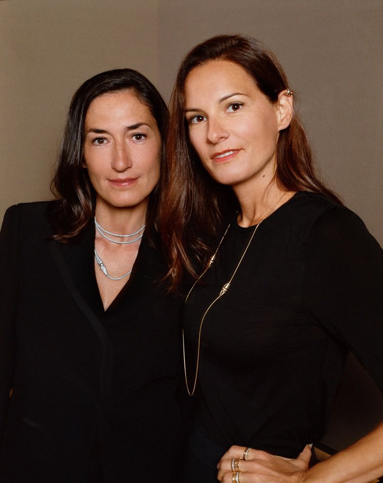 BOUCHERON總裁Hélène Poulit-Duquesne（左）和創意總監 Claire Choisne s。圖／BOUCHERON提供