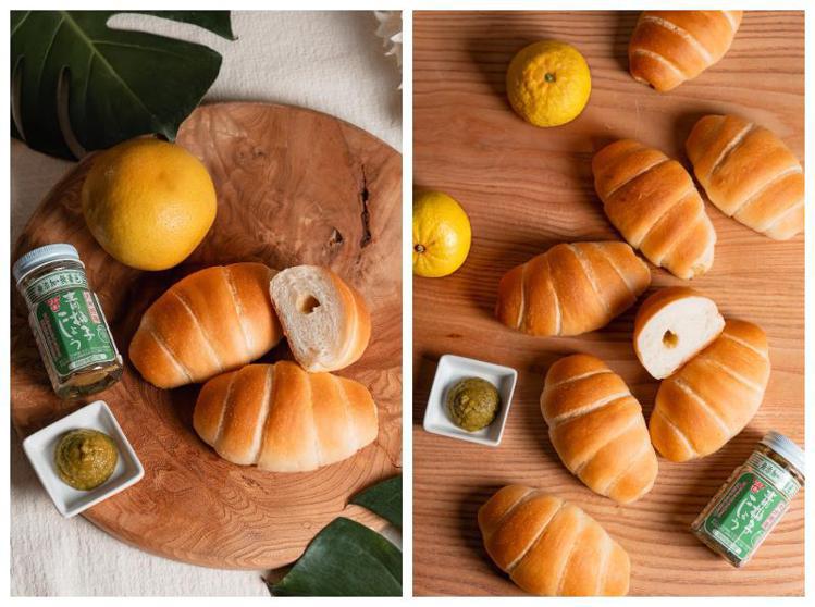 SAKImoto Bakery，今年夏天推出新品「柚子胡椒奶油捲」。圖／SAKImoto Bakery提供