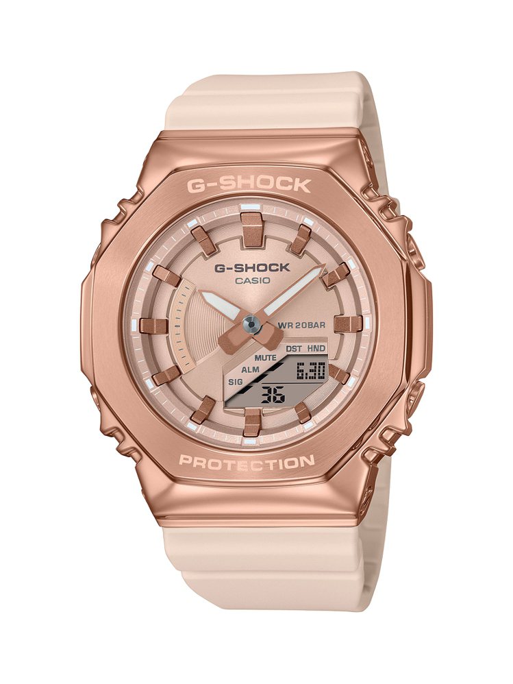 G-SHOCK  GM-S2100PG-4A腕表，6,500元。圖／CASIO提供