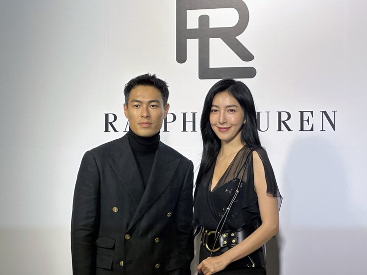 楊謹華和楊祐寧（左）為了時尚品牌RALPH LAUREN再次合作，搶先詮釋秋冬新品，亮麗現身。記者曾智緯／攝影