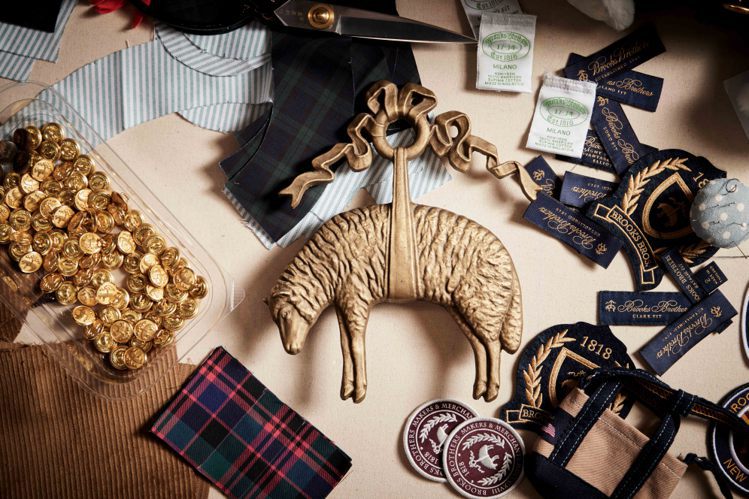 經典的「黃金之羊」，是美國經典品牌Brooks Brothers的風格與品質具現。圖／Brooks Brothers提供