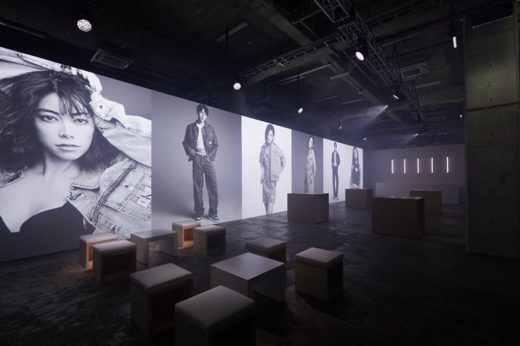 美國時尚品牌Calvin Klein日前在東京舉辦秋冬丹寧系列上市全球派對活動，同步揭曉品牌新形象廣告。圖／Calvin Klein提供