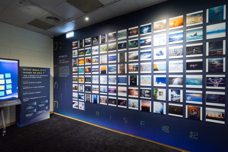「ViewSonic 2023 ColorPro Awards國際視覺藝術暨攝影展」透過專業色彩顯示器、互動顯示器及百吋以上LED顯示器、投影機呈現出作品精準色彩。圖／ViewSonic提供