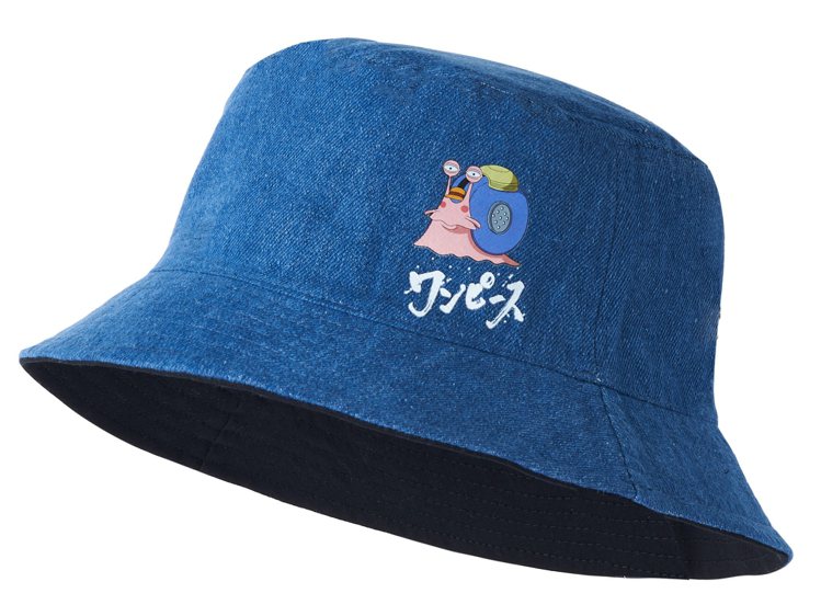 航海王雙面漁夫帽，原價699元，加購價299元。圖／摩斯漢堡提供