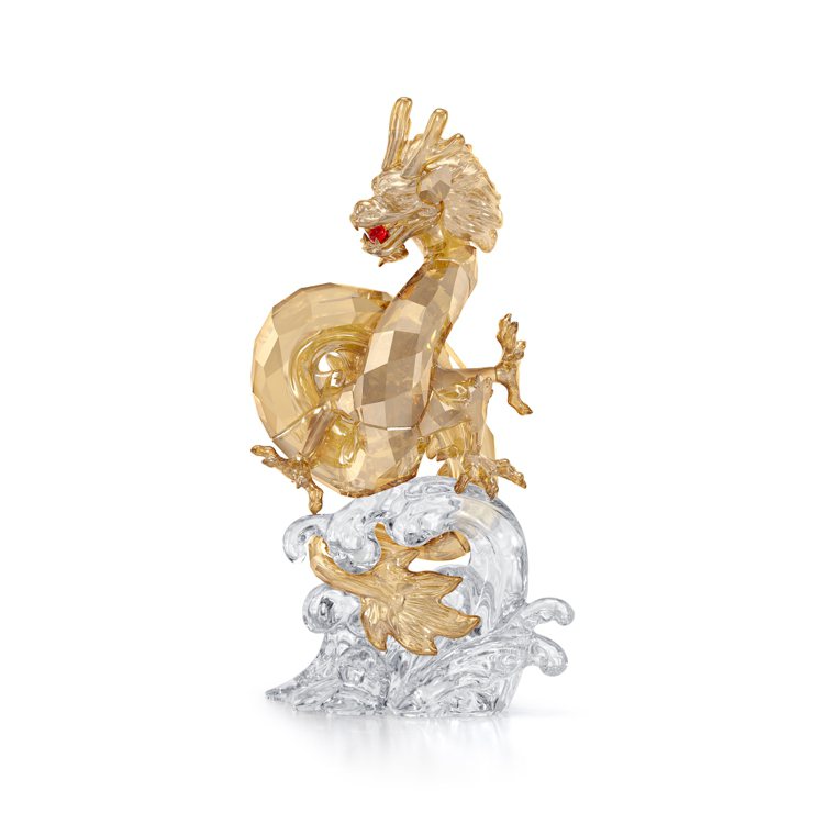 施華洛世奇Asian Symbols龍，23,000元。圖／施華洛世奇提供