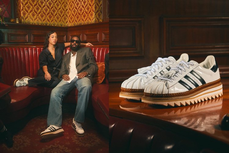 陳冠希運用他的視角和創意打造出CLOT Superstar by Edison Chen鞋，這也是他對於adidas Originals經典設計的重新詮釋。圖／adidas Originals提供