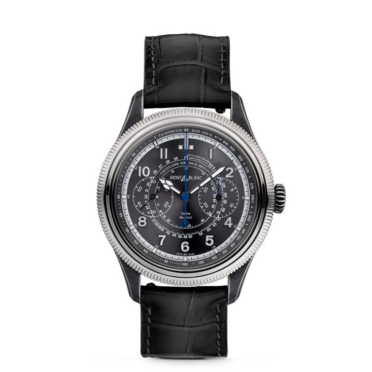 MONTBLANC 1858系列Unveiled Timekeeper Minerva限量款100，建議售價50,000歐元。圖／萬寶龍提供
