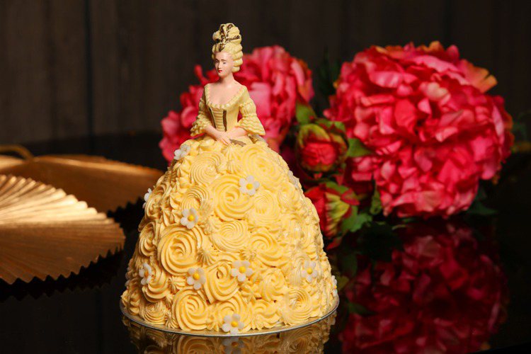 Maquis侯爵夫人3D立體蛋糕，每個售價1,980元。圖/晶華酒店提供
