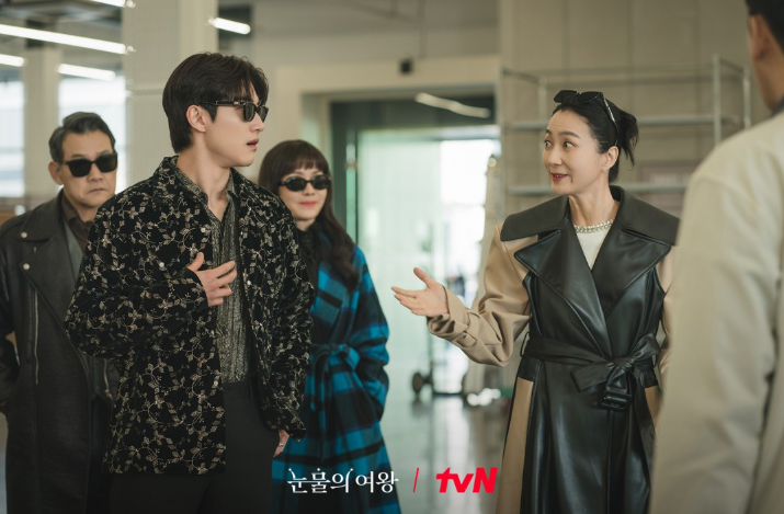 郭東延《淚之女王》中文名場面。圖／tvN官網