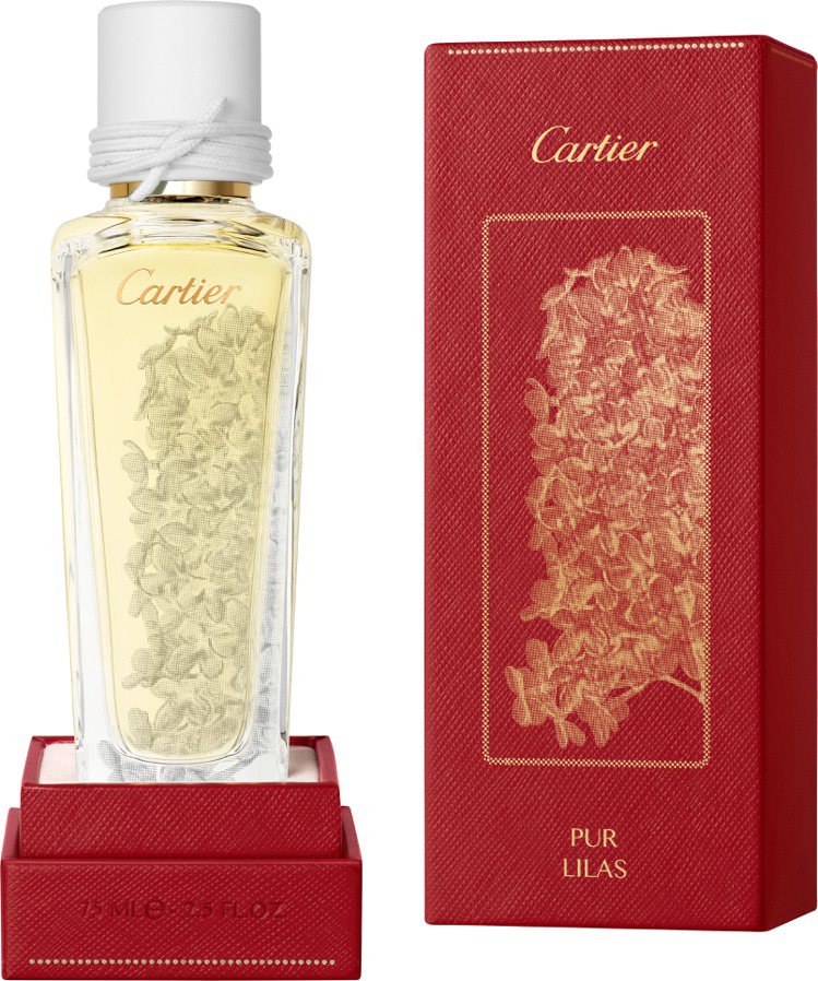 Les Epures de Parfum Pur Lilas淡香水，約8,400元。圖／卡地亞提供