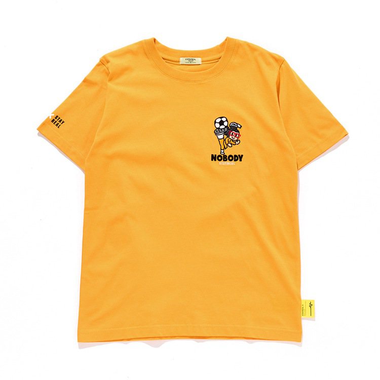 Stayreal NOBODY迷你系列鼠小小鹹魚夢想T恤，1,280元。圖／Stayreal提供