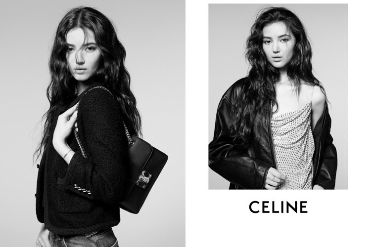NewJeans Danielle為CELINE 2024夏季女裝系列拍攝最新形象大片。圖／CELINE提供