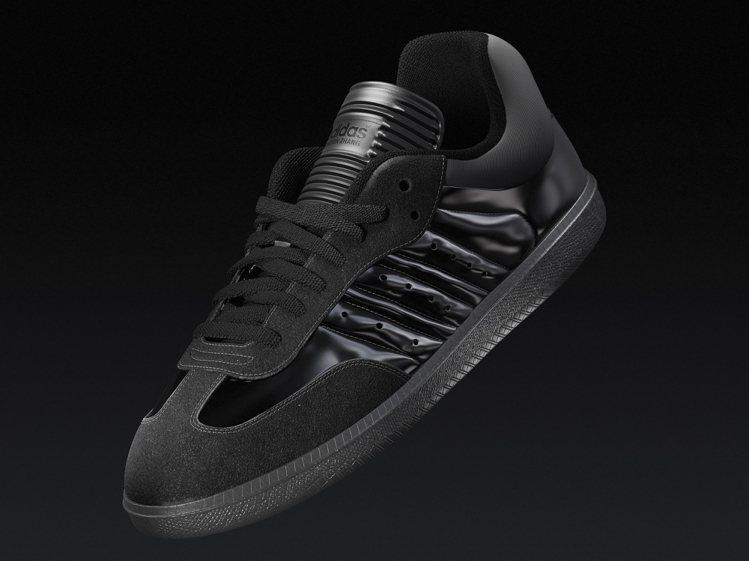 adiddas Originals與DINGYUN ZHANG推出合作款Samba運動鞋。圖／adiddas Originals提供