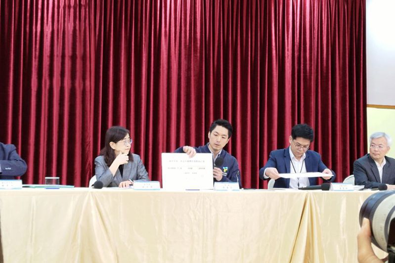 台北市長蔣萬安今天下午主持寶林案進度處理記者會。記者林麗玉／攝影