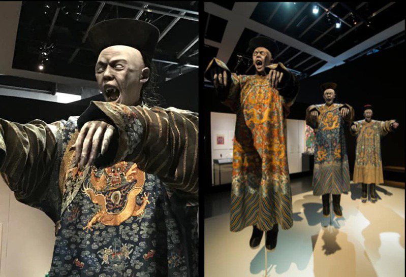 台南市美術館「亞洲的地獄與幽魂」周六即將登場，先前殭屍照片曝光引起轟動。圖／取自台南美術館臉書粉專