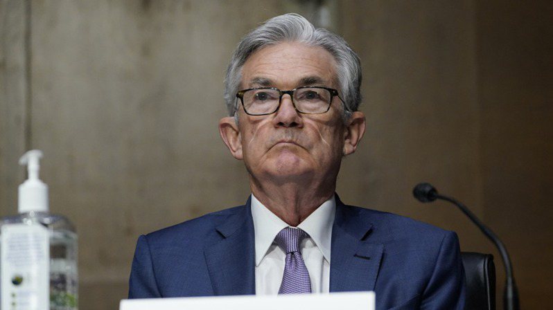 Fed主席鲍尔表示，Fed官员已在讨论缩减QE。图／美联社(photo:UDN)