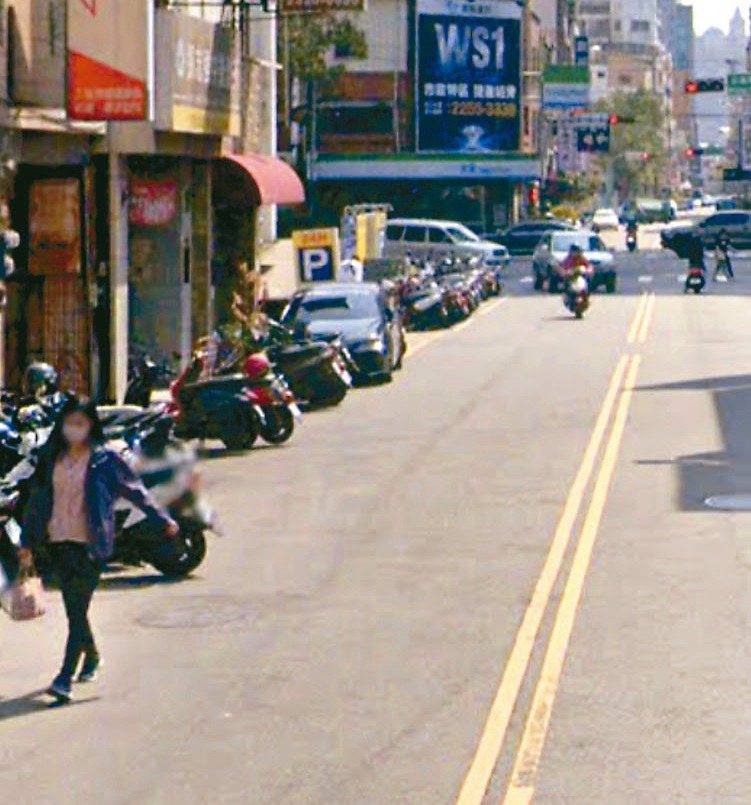 台中市大進街沒有人行道，走在路上被開罰，議員喊不合理。圖／Google Maps