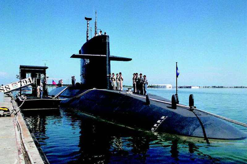 海軍海虎潛艦。圖/聯合報系資料照片