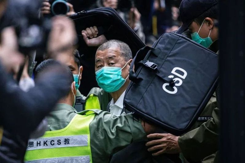 國際媒體監督機構無國界記者組織表示，駐台北倡議專員白奧蘭今天抵達香港，原本計劃要旁聽壹傳媒黎智英案，但遭到拒絕入境。歐新社