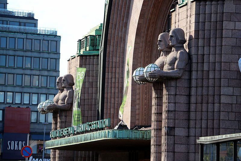 在芬蘭融入當地鐵道文化 ／來源：wikimedia