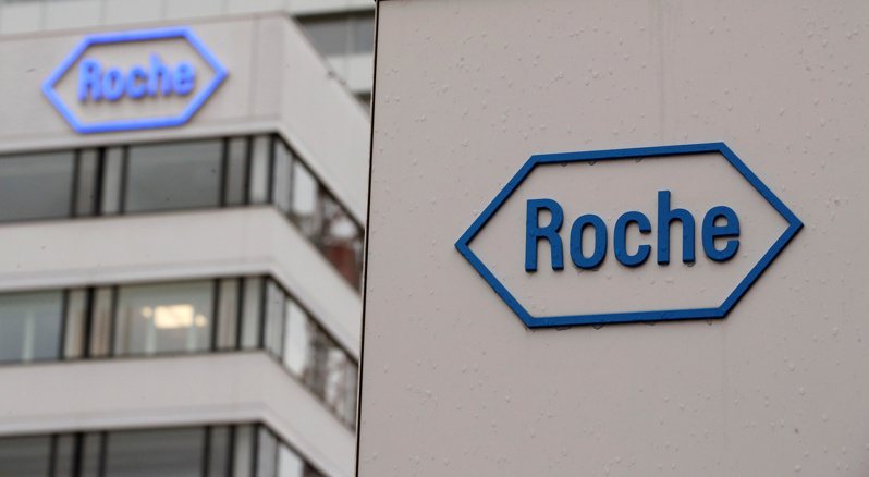 瑞士制药巨擘罗氏药厂（Roche）。路透(photo:UDN)