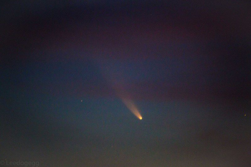 彗星現身東海岸 明天是最後觀賞期限 旅遊 聯合新聞網