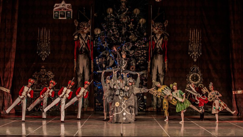 莫斯科古典芭蕾經典舞碼《胡桃鉗》。圖／聯合數位文創提供