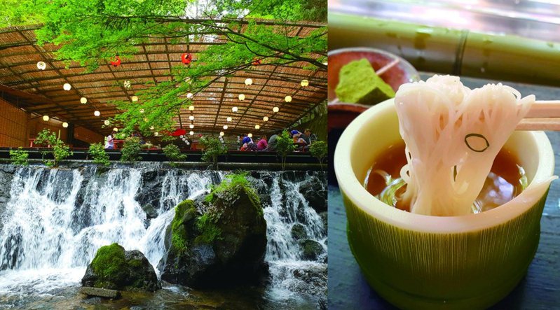 伸腳就能碰到河 京都夏日限定美食 川床料理 流水素麵 頂級消暑體驗 旅遊 聯合新聞網